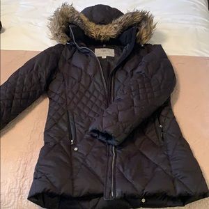 Eddie Bauer Goose Down Black Parka